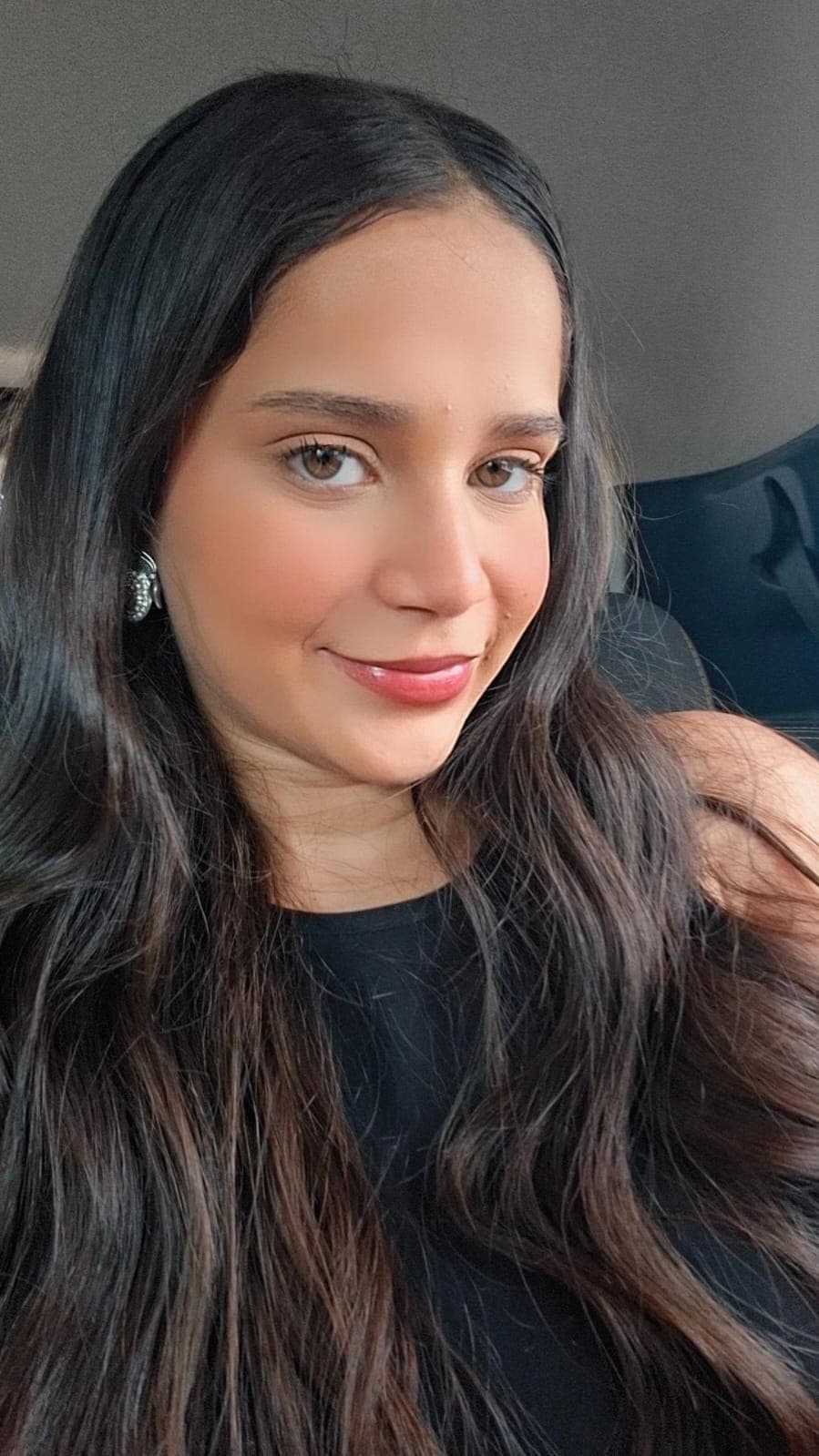 instante espontâneo dentro do carro